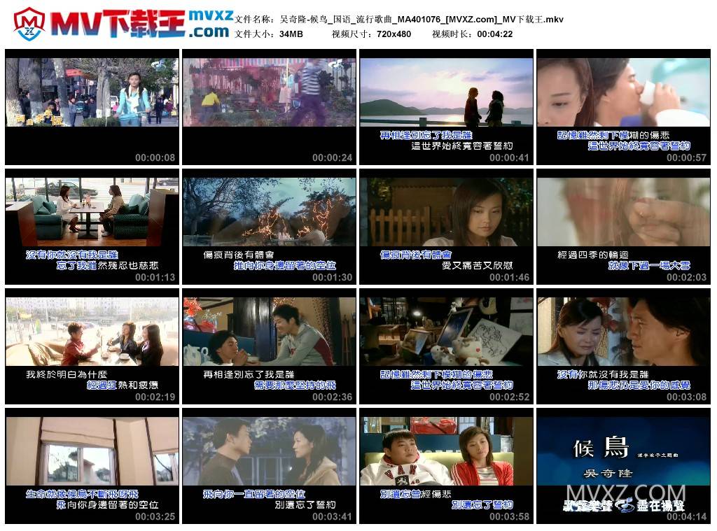 吴奇隆-候鸟_国语_流行歌曲_MA401076